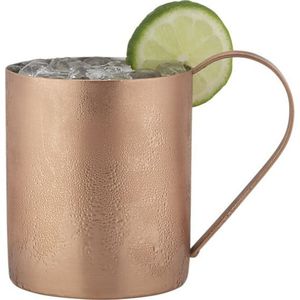100% Pure Handmade Smooth Copper Moscow Mule Mugs Bulk Custom 16oz <b>Metal</b> Beer Cup Cold Cocktail Drinking Mug Barware Copper Mug - Product Image 1