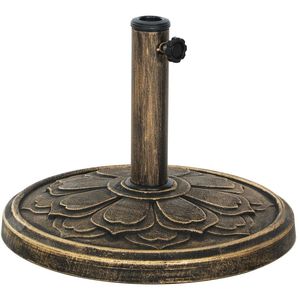 Base per Ombrellone da Giardino Quadrato in Acciaio Inossidabile, Raggio 3m, per Hotel e Spiagge - Product Image 6