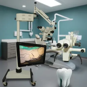 Microscopio Quirúrgico Dental Tarun Enterprises, 50x Aumentos, Construcción Eléctrica de Acero Inoxidable, Clase III - Product Image 1