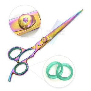 Ciseaux de coupe de cheveux de coiffeur professionnel de haute qualité cisaillement Multi couleurs 6.5 pouces ciseaux de coiffeur pour ciseaux de coiffeur de Salon - Product Image 1