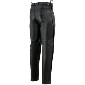 Pantalones de Motociclismo Casuales Clásicos Premium de Cuero para Hombre 2025 para Carreras de Autos - Product Image 3