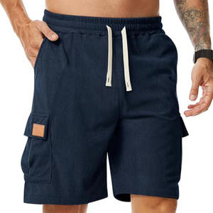 Shorts de sport pour homme, tissés, à séchage rapide, respirants, légers, pour l'entraînement en salle de sport, la course à pied, l'été, grandes tailles. - Product Image 1