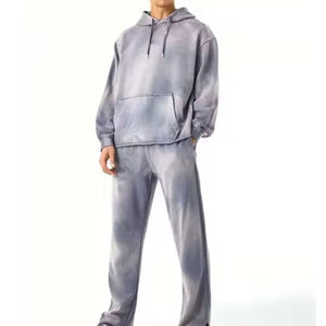 Tenues élégantes pour hommes, ensembles de survêtements Sunfade, hiver, tissu en polaire écologique 100% coton, tissu respirant de qualité supérieure, tenue décontractée pour les hommes branchés - Product Image 1