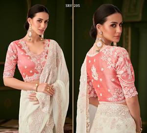 Best Market Price on Exclusive <b>Sale</b> Beautiful Design Silk <b>Saree</b> with Embroidery Butta and work Border for <b>Sale</b> - Product Image 2