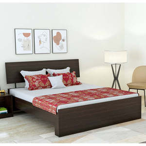 เตียงคู่ขนาดควีนไซส์ รุ่นโปลโล โมเดิร์น ดีไซน์โครงไม้จริง - Product Image 6