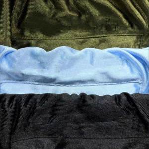 Ensemble deux pièces streetwear pour homme, tricoté et brodé sur mesure, en polyester et coton respirant, col rond, tissu épais, couleur unie, été - Product Image 5