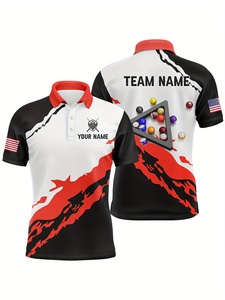 Camisetas Polo de Malla Personalizadas al por Mayor, Fabricante OEM, Proveedor, Impresión por Sublimación, Producción en Masa - Product Image 1