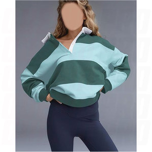 Fabricant sur mesure de maillots de rugby à manches longues, chemises de rugby à rayures brodées pour hommes, vêtements de sport, vêtements de rugby - Product Image 4