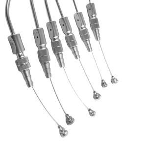 Tube d'aspiration chirurgical dentaire DIVIED INTERNATIONAL CE Frazier en acier inoxydable, collecteur d'os manuel haute efficacité - Product Image 4