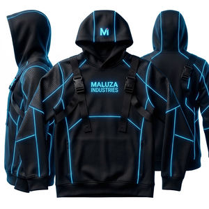 Sudadera con Capucha Térmica Profesional OEM para Invierno, Yoga y Gimnasio, Antipelusas, Elástica en Cuatro Direcciones, Chaqueta Deportiva con Capucha para Hombre y Mujer, de Alto Rendimiento - Product Image 1