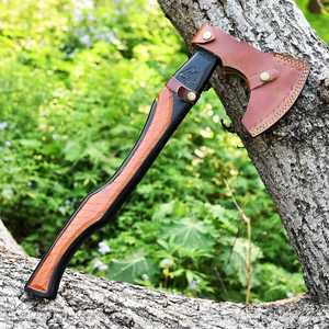 Hacha Vikinga de Diseño Industrial Hecha a Mano, con Logotipo Personalizado, de Acero con Alto Contenido de Carbono, Herramienta de Alta Calidad, Superventas - Product Image 6