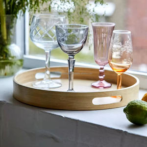 Elegant Spun Bamboo <b>Tray</b> Manufacturer Handmade Multipurpose Serving <b>Tray</b> for Restaurant Cafe Wholesale Vietnam - Product Image 3