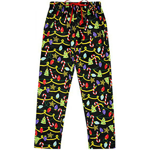 Pantalones de pijama para mujer, largos, con estampado de renos y copos de nieve, suaves y cómodos, para otoño y verano, con cintura elástica - Product Image 3
