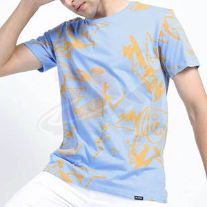 Camisetas de hombre de alta calidad 100% algodón, gruesas, extragrandes, con diseño cuadrado y logotipos personalizados. - Product Image 3