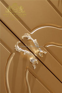 Armario de Lujo Dorado Estilo Italiano, Armario de Madera de Primera Calidad Indio, Armario de Madera Hecho a Mano para un Estilo de Vida de Lujo - Product Image 3