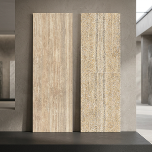 Azulejos de losa de porcelana esmaltada brillante Marfil Natural de 800x2400mm 80x240cm OEM 32x96 Porcelanato árabe pulido - Product Image 5