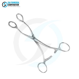 Pinzas Ovárias Manuales Doyen, Instrumento Quirúrgico Reutilizable de Acero Inoxidable, Certificado CE para Ginecología y Práctica Clínica - Product Image 5