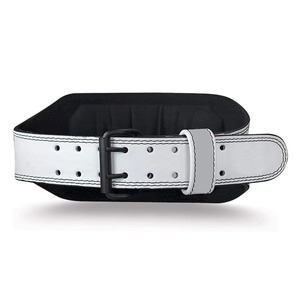 High Quality Heavy-Duty Cowhide Adjustable Elasticity Workout <b>Belts</b> for Unisex Gym Fitness Power <b>Weight</b> Lifting Leather <b>Belts</b> - Product Image 2