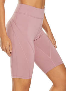 Shorts Deportivos Elásticos Color Malva para Mujer, Nueva Colección al por Mayor, Ideales para Yoga, Running y Fitness, Tejido Transpirable y Resistente - Product Image 4