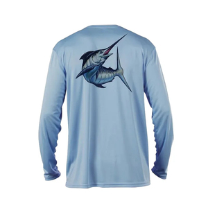 Camisa de Pesca de Manga Larga para Hombre, Talla Grande, Estampada, con Capucha, Poliéster, Secado Rápido, Protección UV UPF 50, Transpirable, Sublimada - Product Image 6