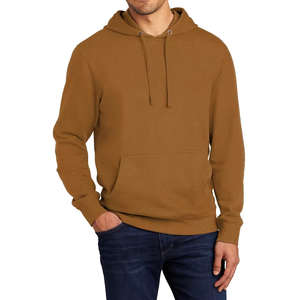 High Quality Oversized Hoodies For Men Heavyweight Cotton Fleece Streetwear Pullover <b>Sweatshirts</b> With Custom Logo - Product Image 1