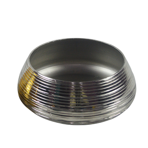 Silver Bowl Shaped Glass Metal <b>Candle</b> Votive Indoor Home Villa Wedding <b>Dinner</b> <b>Candle</b> Making Design for Elegant Settings - Product Image 1