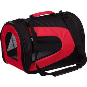 Trasportino per Animali Domestici Sportivo in Rete Approvato dalle Compagnie Aeree, Design Pieghevole con Cerniera - Product Image 4