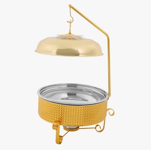 ชุดอุ่นอาหารทรงกลมสแตนเลสขนาดใหญ่ 9 ควอร์ต สำหรับโรงแรมและงานจัดเลี้ยง ราคาประหยัด - Product Image 5