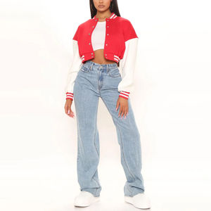 Nueva Chaqueta Varsity para Mujer - Alta Calidad, Colores y Tallas Personalizadas, Servicio OEM, Chaquetas de Poliéster para Hombre - Product Image 5