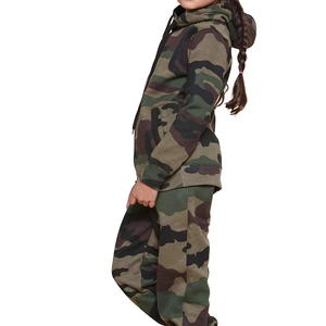 HAWK EYE Sports - Chándal Deportivo 2 en 1 para Niños, Unisex, Ecológico, Transpirable, de Poliéster/Algodón, con Capucha, Cintura Elástica, Informal de Verano - Product Image 3