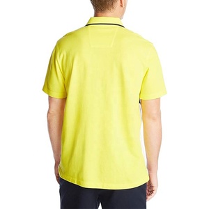 Chemises à manches courtes avec logo personnalisé pour hommes, maillot en polyester respirant, solide, sports d'été, golf, brodés, décontracté, extérieur - Product Image 2