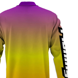 Camisa de Pesca de Trucha Personalizada, Manga Larga, Transpirable, de Secado Rápido, Logotipo Personalizado, Sublimación, Marca Privada, OEM, ODM, Venta al Por Mayor - Product Image 4