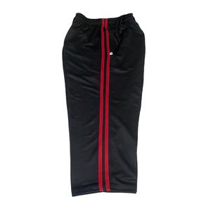 กางเกงวอร์มลำลองแบบสปอร์ต ราคาส่งถูก แต่งลายขาดๆ  รับสกรีนโลโก้ แถบข้าง ยางยืดเอว กันน้ำ ผ้าโพลีเอสเตอร์ - Product Image 1