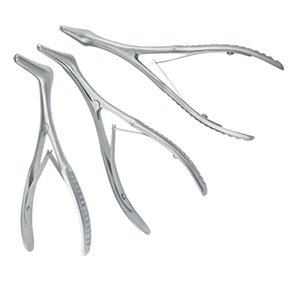 Ensemble de Spéculums Nasaux Manuels de Classe I Certifiés CE de Haute Qualité, 3 Tailles (Petit, Moyen, Grand), en Acier Inoxydable Chirurgical Réutilisable, Durée de Vie 1 An, 2 Ans - Product Image 1