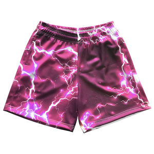 Shorts de sport pour hommes 2026 personnalisés en maille 100 % polyester – Séchage rapide, respirants, pour la gym, le fitness, la course à pied, entraînement, taille élastique - Product Image 6