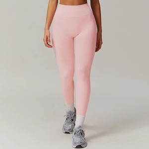 Leggings Deportivos de Cintura Alta Elástica para Mujer, Talla Grande, Sin Costuras, Efecto Push-Up, Pantalones de Yoga, Ropa Deportiva - Product Image 1
