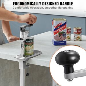 Apriscatole da tavolo manuale per impieghi gravosi commerciali 15.75 viti fisse regolabili in altezza morsetto da tavolo per negozio di alimentari da ristorante - Product Image 6