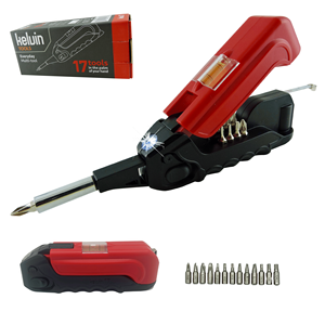 Multiutensile Kelvin 17 per Uso Quotidiano - Manico in Alluminio, Lama in Acciaio Inox, Pinze, Cacciavite, Coltello, Chiave Inglese, Apribottiglie per Campeggio e Fai-da-Te - Product Image 4