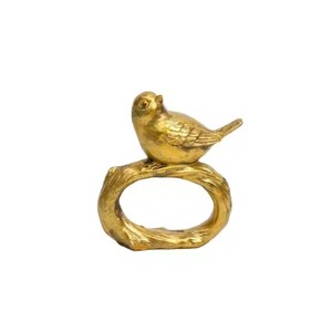 Anillo de Servilleta Metálico Decorativo para Mesas de Comedor, Hogar, Restaurantes, Bodas y Presentaciones - Product Image 1