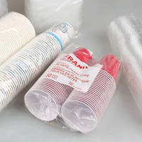 Machine d'emballage de gobelets en plastique à grande vitesse avec comptage laser