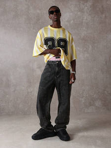 Jersey de Fútbol Americano Personalizado de Malla Oversize, Estilo Urbano, Número 99, Gráfico, Transpirable, Antibacterial, de Secado Rápido, Sublimado - Product Image 6