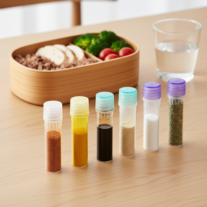 2 ml pour flacon en plastique PP avec bouchon à vis |   Mini-contenant vide pour savon liquide et poudre d'assaisonnement |   Certifié ISO9001 OEM/ODM - Product Image 3