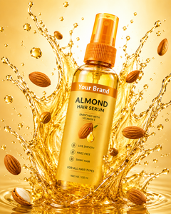 Suero Capilar de Almendras Orgánico de Marca Privada para Todo Tipo de Cabello, Fabricante - Product Image 3