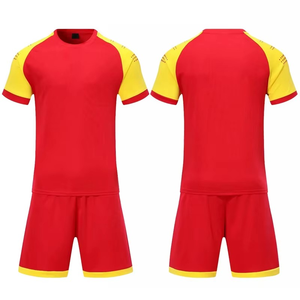Maillot de football respirant antibactérien avec impression par sublimation, manches courtes, 100% polyester, unisexe - Product Image 3