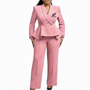 Blazer de Mujer de Último Diseño, Color Sólido, Manga Larga, Botón Único, Blazers de Oficina para Damas, Traje de Mujer, Chaquetas de Negocios para Mujer - Product Image 6