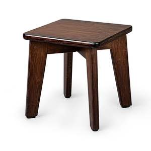 Tabouret en bois compact, idéal pour les enfants, les adultes et les personnes âgées, à utiliser dans un environnement domestique - Product Image 1