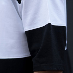 T-shirt personnalisé pour homme, style ample et confortable, manches longues, 100% coton, col rond, imprimé, haut à manches courtes - Product Image 3