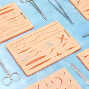 Para estudiantes de medicina veterinaria, almohadilla y Kit de práctica de sutura de acero inoxidable, difícil de romper para enfermeras veterinarias, Kit de sutura - Product Image 5