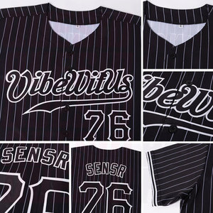 เสื้อเบสบอลแบบใหม่สั่งทำได้ คุณภาพสูง ผลิตจากโพลีเอสเตอร์ ชุดยูนิฟอร์มเบสบอลสำหรับผู้ใหญ่ ชุดกีฬา พิมพ์ลายแบบซับลิเมชั่น - Product Image 6