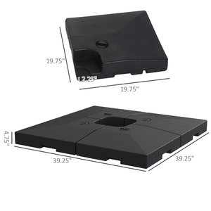 Base para Sombrilla de Patio - Para el Entretenimiento en su Jardín y Patio Trasero - Product Image 2